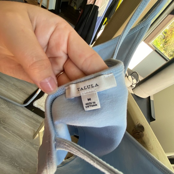 *3 for $25* - talula Toni Tank - Baby Blue - Picture 3 of 3